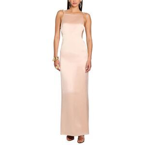 Retrofête Womens  Evita Maxi Dress, Beige